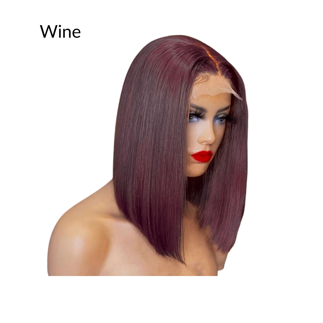 Monica Colored Bob Wig