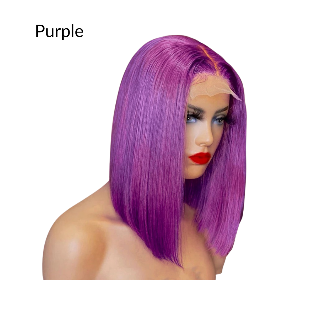 Monica Colored Bob Wig